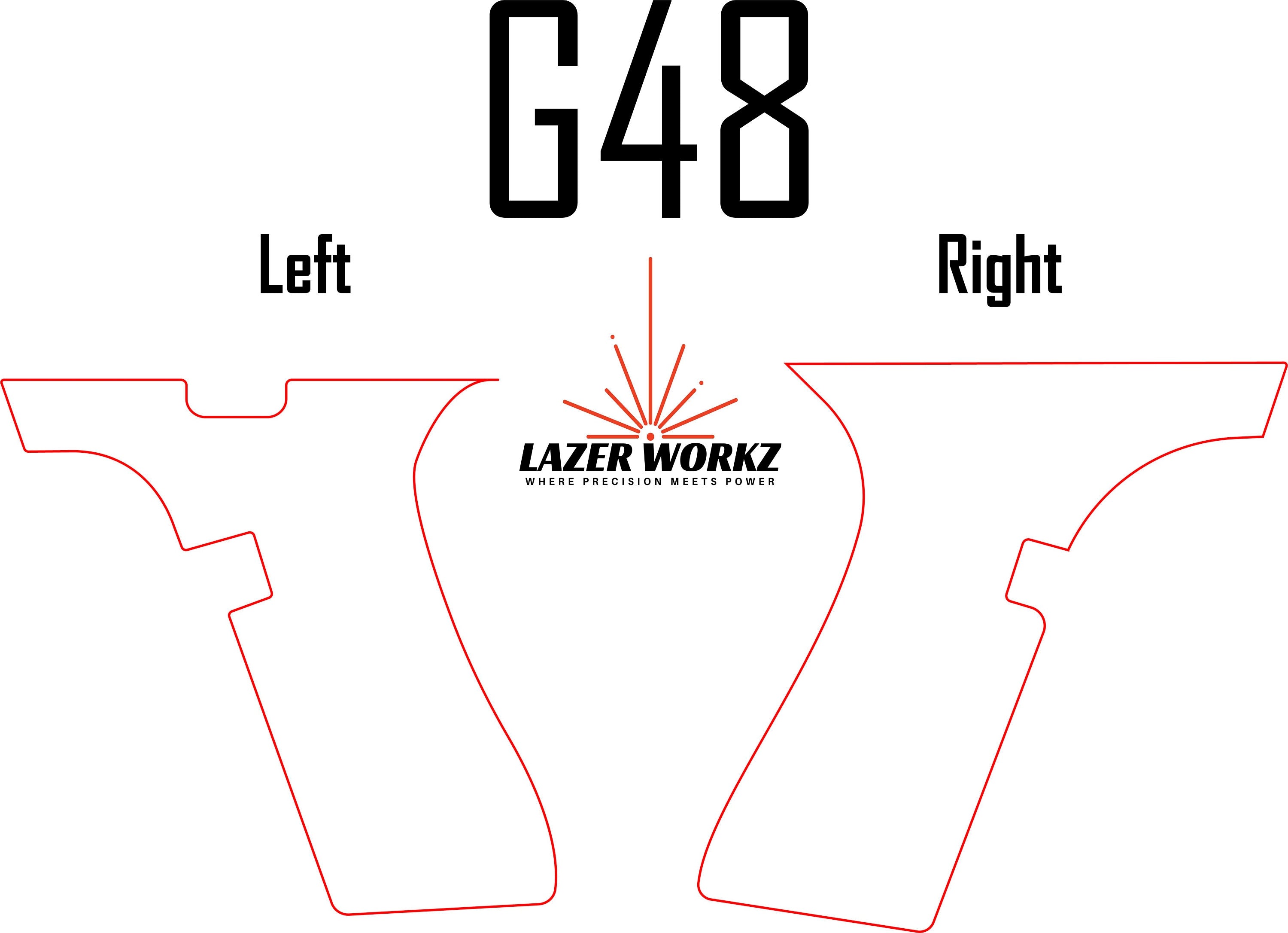 Glock Stippling Settings for Lightburn ! Any wattage and lens ! – Lazer  Workzz
